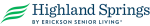 Highland Springs by Erickson Senior Living company logo