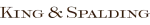 King & Spalding company logo