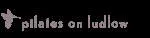 Pilates on Ludlow company logo