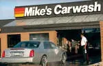 Mike's Carwash company logo